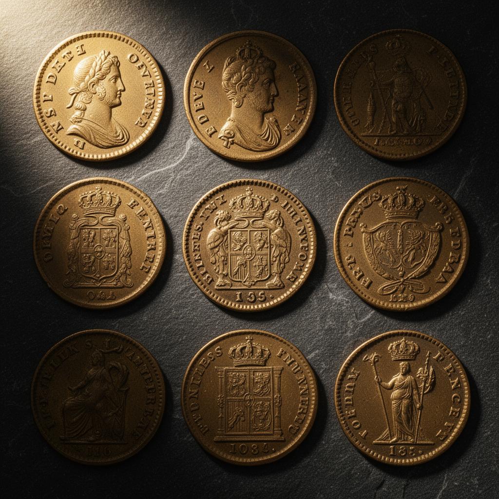 Cabinet de monnaies anciennes royales